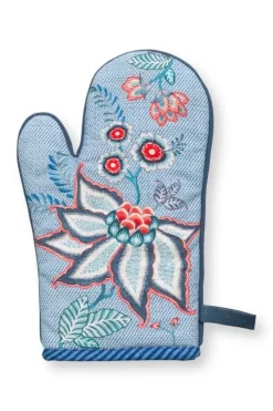 Ofenhandschuhe|Pip Studio Flower Festival Ofenhandschuh Blau