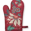 Ofenhandschuhe|Pip Studio Flower Festival Ofenhandschuh Dunkel Rosa