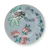 Gebäckteller|Pip Studio Flower Festival Petit Four Hell 12 Cm Blau