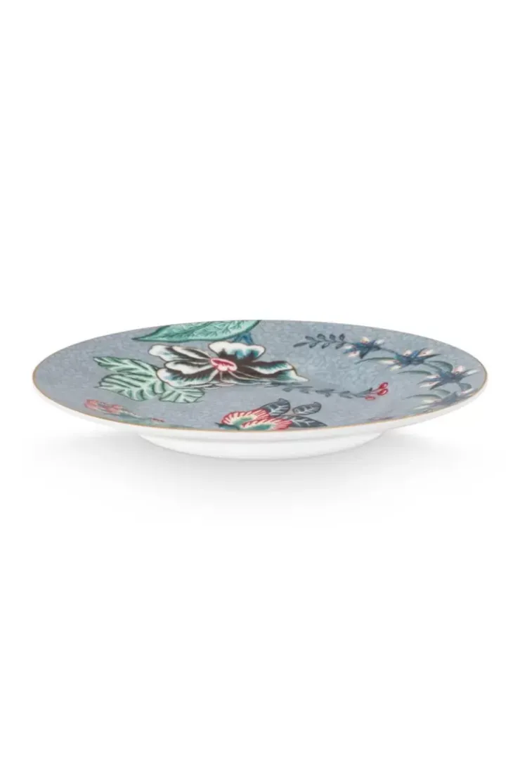 Gebäckteller|Pip Studio Flower Festival Petit Four Hell 12 Cm Blau
