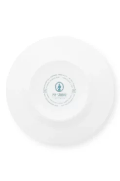 Gebäckteller|Pip Studio Flower Festival Petit Four Hell 12 Cm Blau