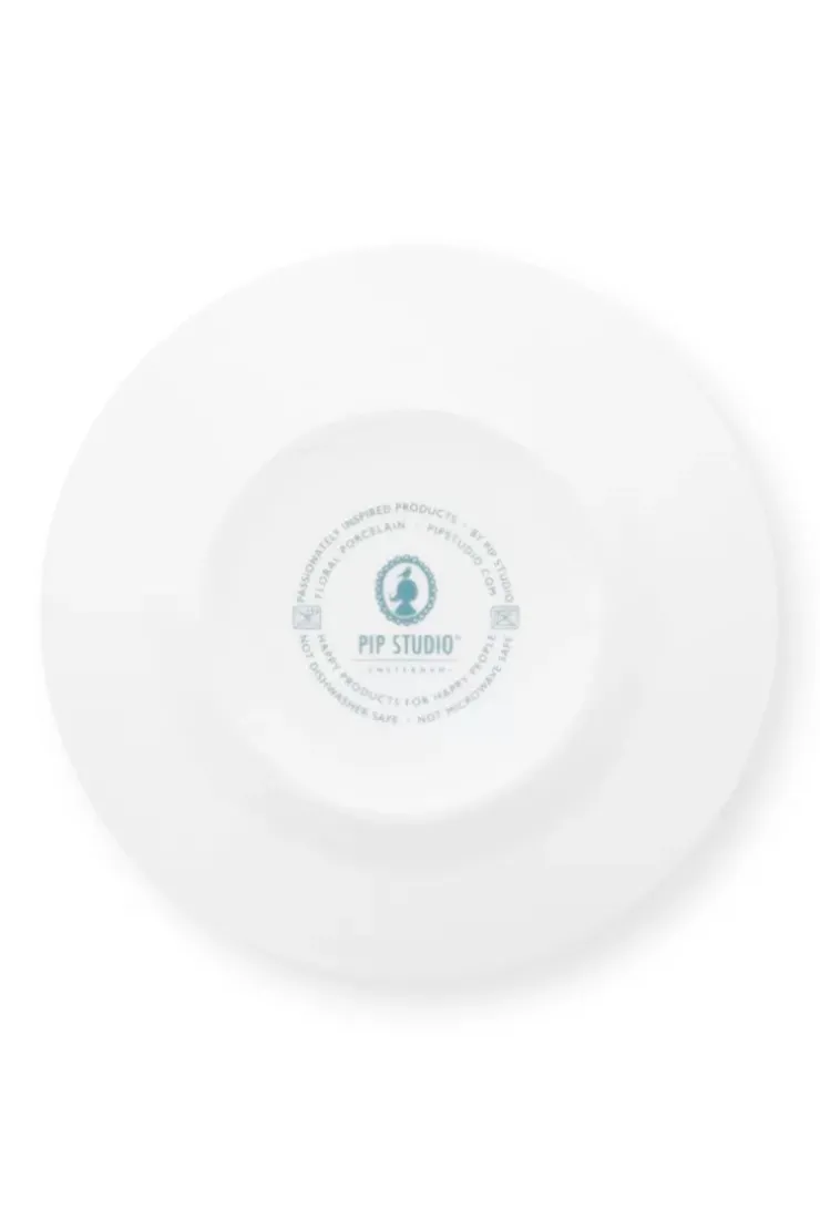 Gebäckteller|Pip Studio Flower Festival Petit Four Hell 12 Cm Blau