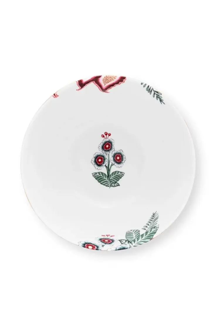 Schalen|Pip Studio Flower Festival Schale Dunkel 15 Cm Rosa