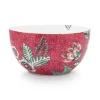 Schalen|Pip Studio Flower Festival Schale Dunkel 12 Cm Rosa