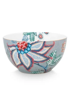Schalen|Pip Studio Flower Festival Schale Hell 15 Cm Blau