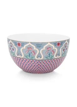 Schalen|Pip Studio Flower Festival Schale Hell 18 Cm Blau