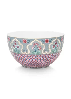Schalen|Pip Studio Flower Festival Schale Hell 18 Cm Blau
