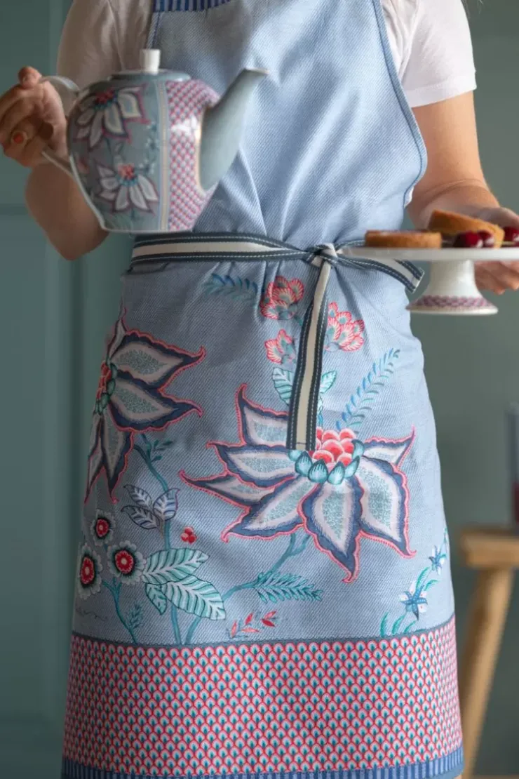 Kuchenschurzen|Pip Studio Flower Festival Schurze Blau