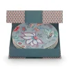 Porzellan Sets|Pip Studio Flower Festival Set/4 Gebäckteller Hell 17Cm Blau