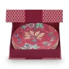 Porzellan Sets|Pip Studio Flower Festival Set/4 Gebäckteller Dunkel 17Cm Rosa