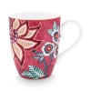 Teetassen|Pip Studio Flower Festival Tasse Gross Dunkel Rosa