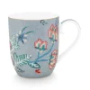 Kaffeetassen|Pip Studio Flower Festival Tasse Klein Hell Blau