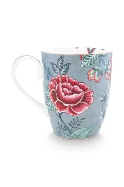 Porzellan Sets|Pip Studio Flower Festival Tee Fur Einen Blue Blau