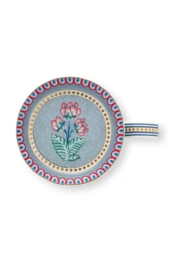 Porzellan Sets|Pip Studio Flower Festival Tee Fur Einen Blue Blau