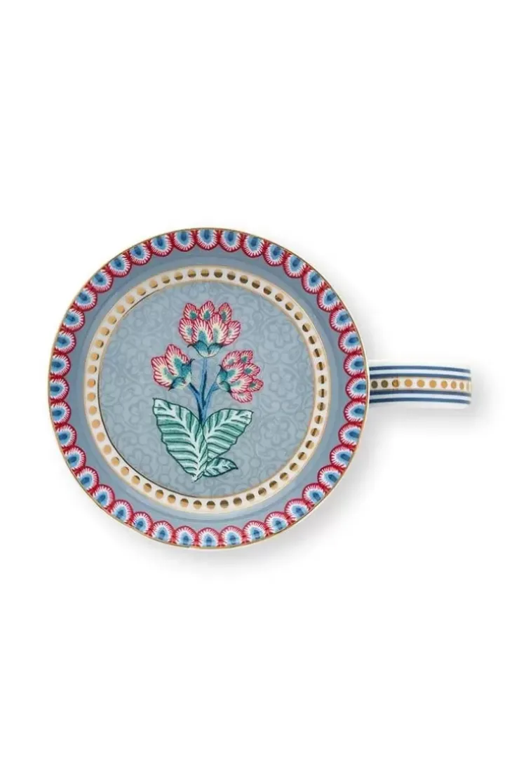 Porzellan Sets|Pip Studio Flower Festival Tee Fur Einen Blue Blau