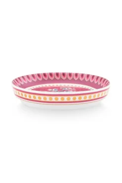Porzellan Sets|Pip Studio Flower Festival Tee Fur Einen Dunkel Rosa