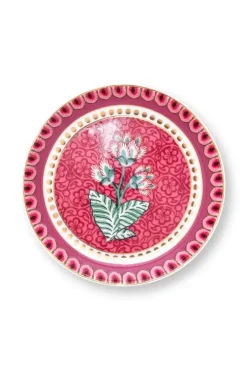Teebeutelablage|Pip Studio Flower Festival Teebeutelablage Dunkel Rosa