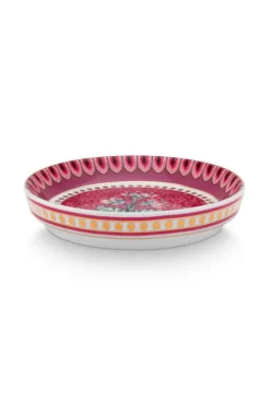 Teebeutelablage|Pip Studio Flower Festival Teebeutelablage Dunkel Rosa