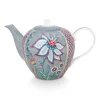 Teekannen|Pip Studio Flower Festival Teekanne Gross Hell Blau