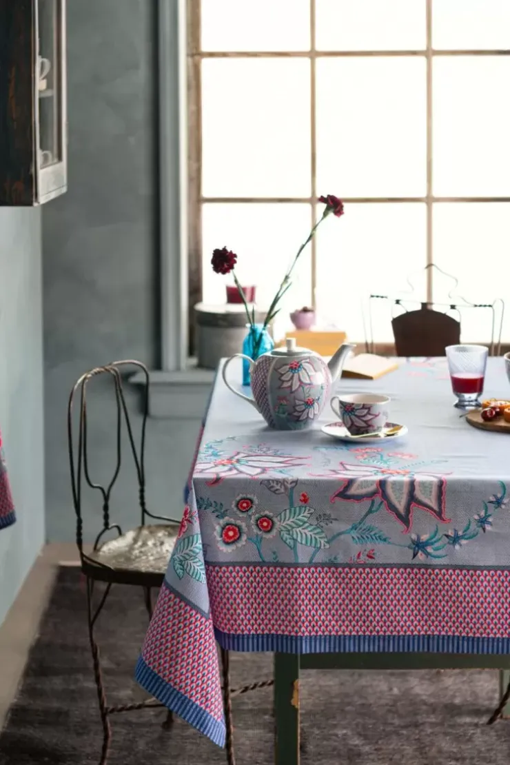 Teekannen|Pip Studio Flower Festival Teekanne Gross Hell Blau