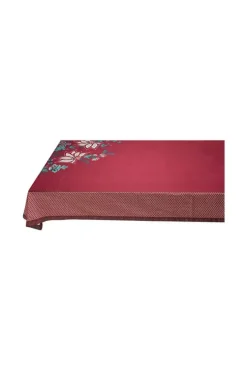 Tischtuch|Pip Studio Flower Festival Tischtuch Dunkel Rosa