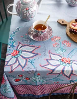 Tischtuch|Pip Studio Flower Festival Tischtuch Blau