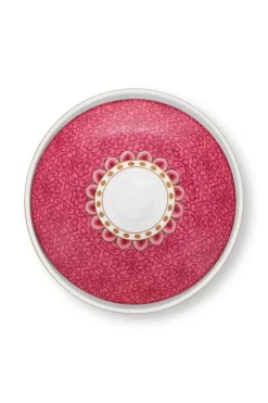 Zuckerdose|Pip Studio Flower Festival Zuckerdose Dunkel Rosa
