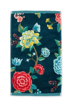 Gästetücher|Pip Studio Gastehandtuch Set/3 Good Evening Dunkel 30X50 Cm Blau