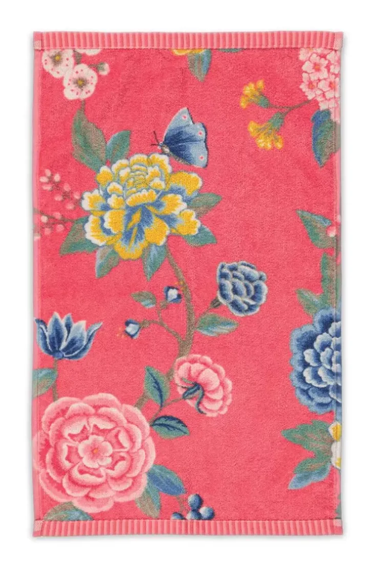 Gästetücher|Pip Studio Gastehandtuch Set/3 Good Evening 30X50 Cm Koralle