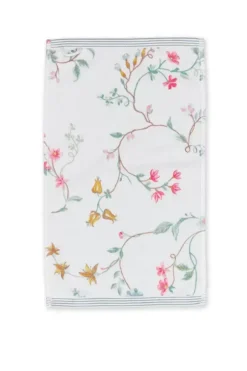 Gästetücher|Pip Studio Gastehandtuch Set/3 Les Fleurs 30X50 Cm Weis