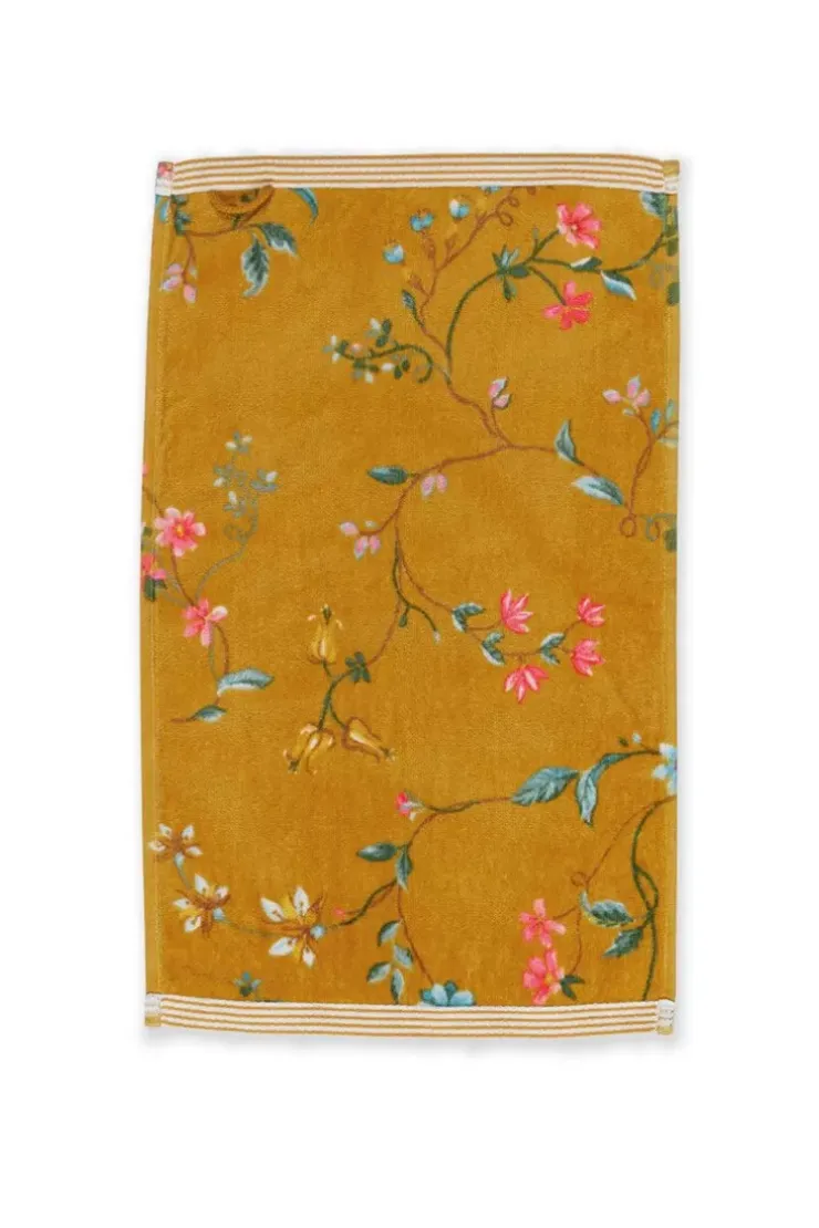 Gästetücher|Pip Studio Gastehandtuch Set/3 Les Fleurs 30X50 Cm Gelb