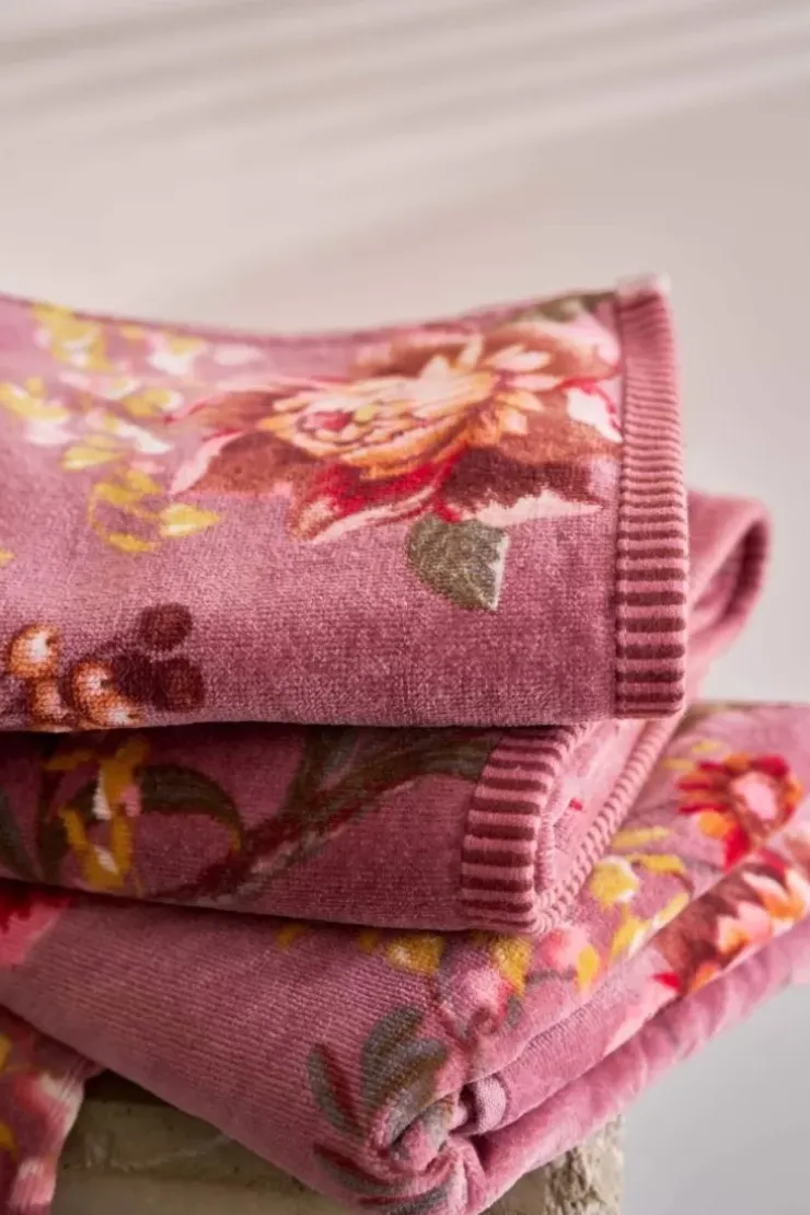 Gästetücher|Pip Studio Gastehandtuch Set/3 Secret Garden Mauve 30X50Cm Violett