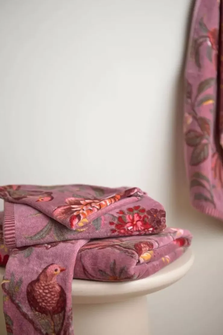 Gästetücher|Pip Studio Gastehandtuch Set/3 Secret Garden Mauve 30X50Cm Violett