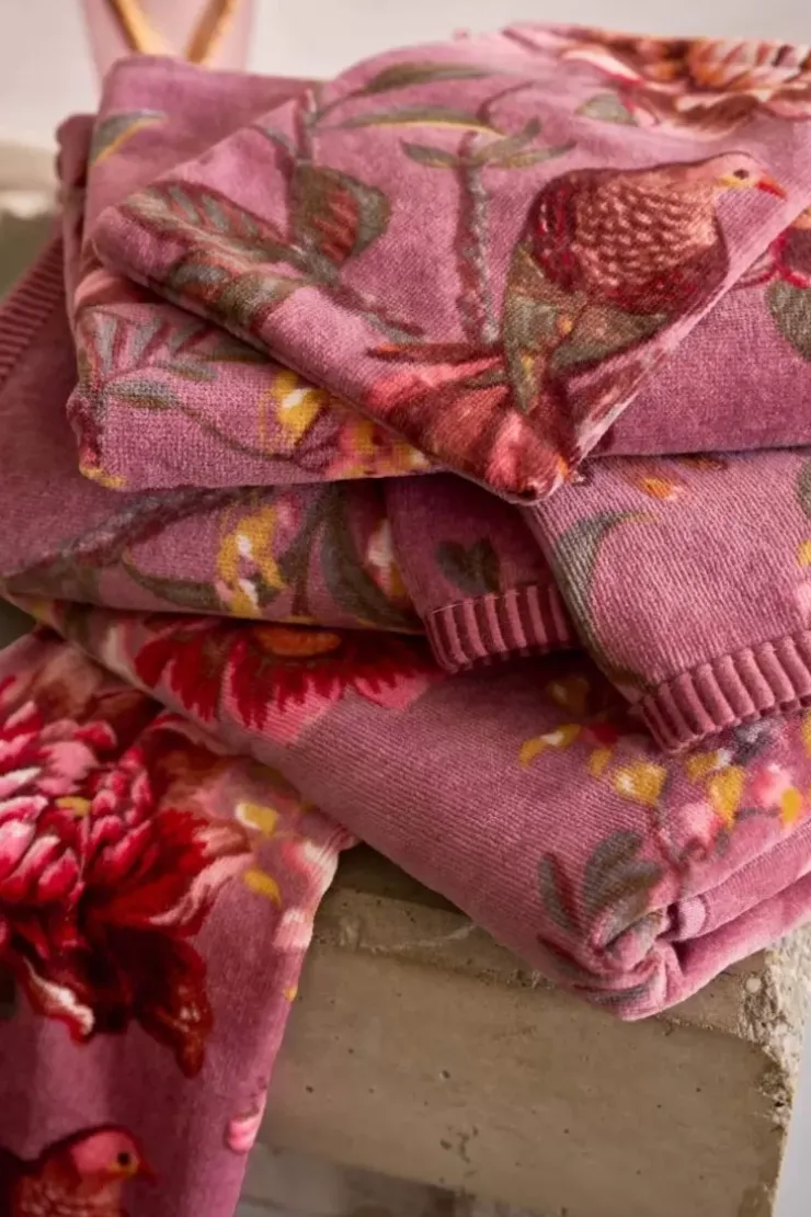 Gästetücher|Pip Studio Gastehandtuch Set/3 Secret Garden Mauve 30X50Cm Violett