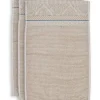 Gästetücher|Pip Studio Gastehandtuch Set/3 Soft Zellige 30X50 Cm Khaki