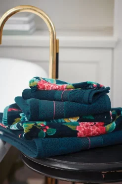 Gästetücher|Pip Studio Gastehandtuch Set/3 Soft Zellige Dunkel 30X50 Cm Blau