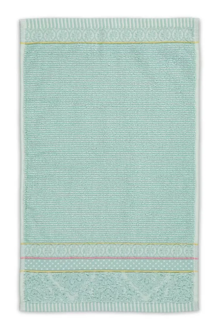 Gästetücher|Pip Studio Gastehandtuch Set/3 Soft Zellige 30X50 Cm Blau