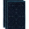 Gästetücher|Pip Studio Gastehandtuch Set/3 Tile De Pip Dunkel 30X50 Cm Blau