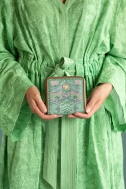 Accessoires|Pip Studio Geldborse Quadrat Kyoto Festival Grun