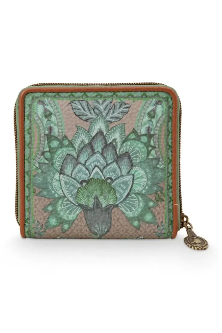 Accessoires|Pip Studio Geldborse Quadrat Kyoto Festival Grun