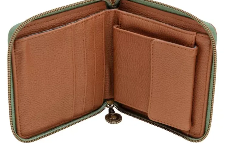 Accessoires|Pip Studio Geldborse Quadrat Kyoto Festival Grun