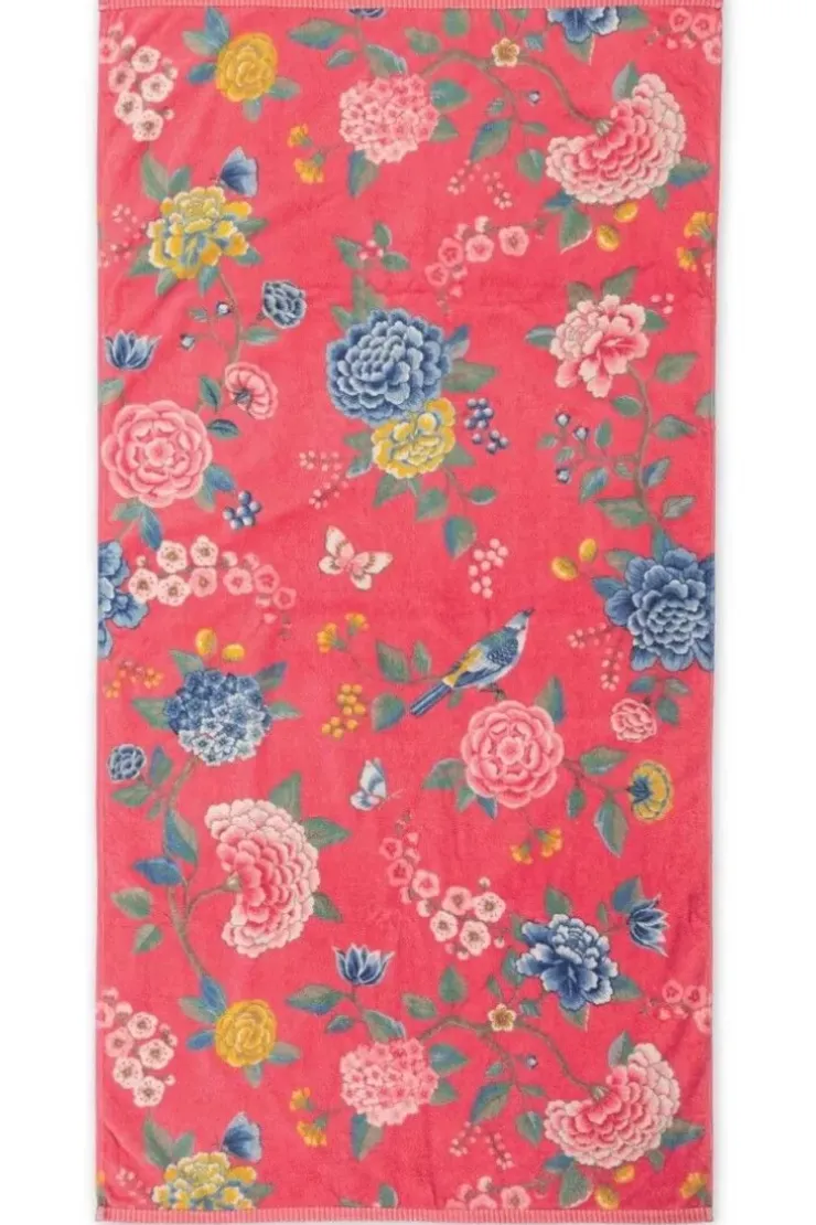 Handtücher|Pip Studio Grose Handtuch Good Evening 70X140 Cm Koralle