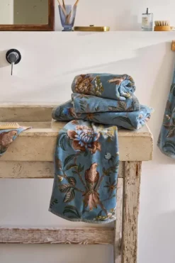 Handtücher|Pip Studio Grose Handtuch Secret Garden 70X140Cm Blau