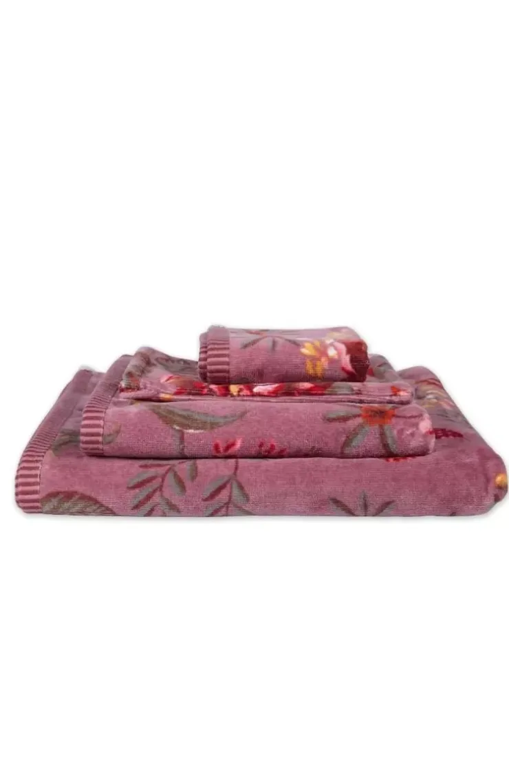 Handtücher|Pip Studio Grose Handtuch Secret Garden Mauve 70X140Cm Violett