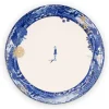 Essteller|Pip Studio Heritage Essteller Grenze Blau 26.5 Cm