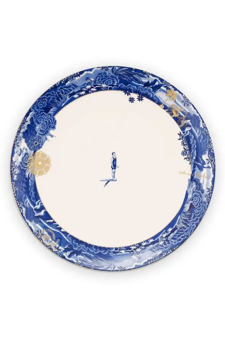 Essteller|Pip Studio Heritage Essteller Grenze Blau 26.5 Cm