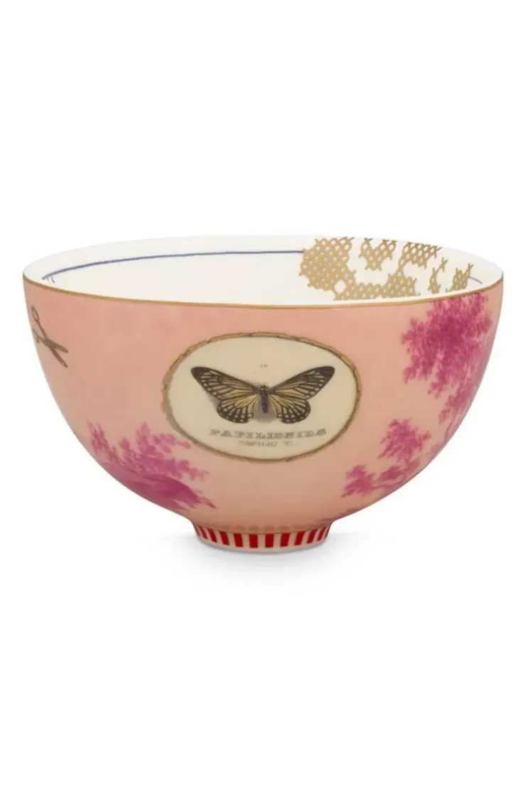 Schalen|Pip Studio Heritage Schale Bemalt Rosa 12 Cm