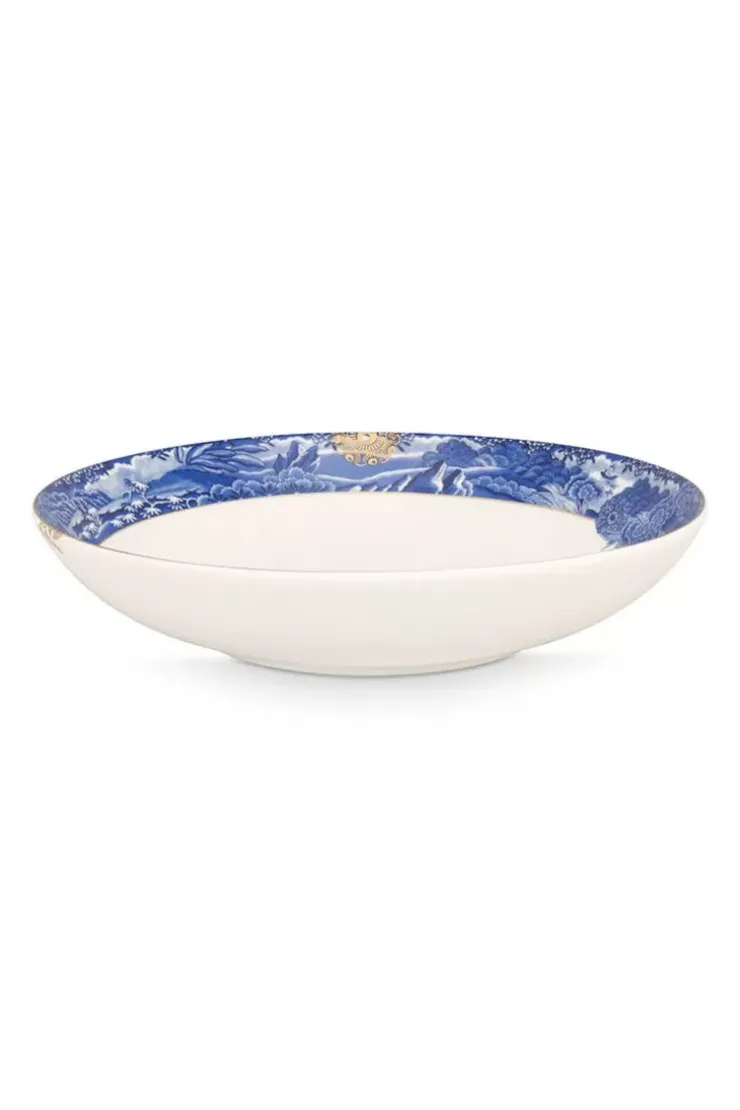 Tiefe Teller|Pip Studio Heritage Suppenteller Grenze Blau 25.5 Cm