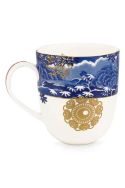 Kaffeetassen|Pip Studio Heritage Tasse Small Grenze Blau