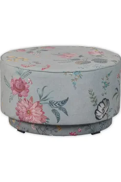 Hocker Und Stühle|Pip Studio Hocker Large Fleur Grandeur Grun